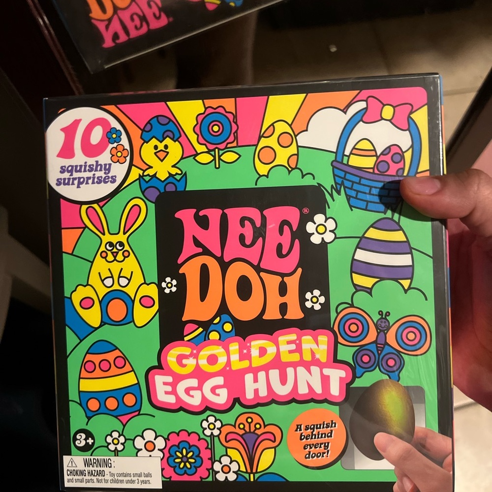 Needoh Golden Egg Hunt Squishy Toy Set